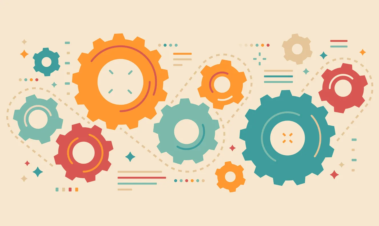 Gear Machinery Process Modern Shapes Design